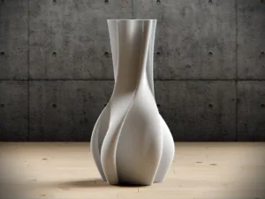 Spiraling vase