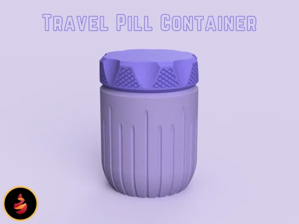 Travel Pill Container