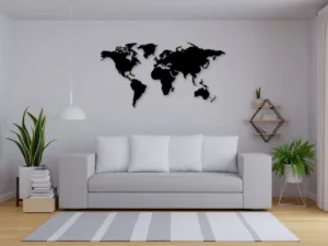 World Map- Wall Art Decor