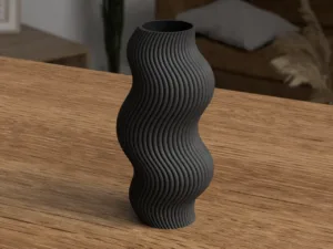 Modern Wavy Vase