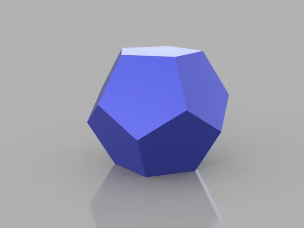 Low Poly Spheres: Dodecahedron